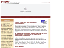 Tablet Screenshot of pbmcorp.com